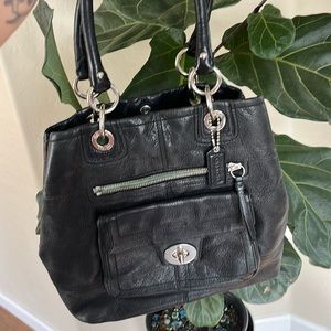 Vintage Coach leather bag
